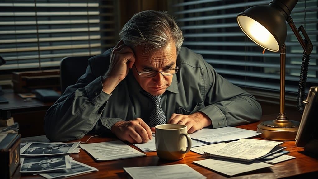 emotional burden of investigations